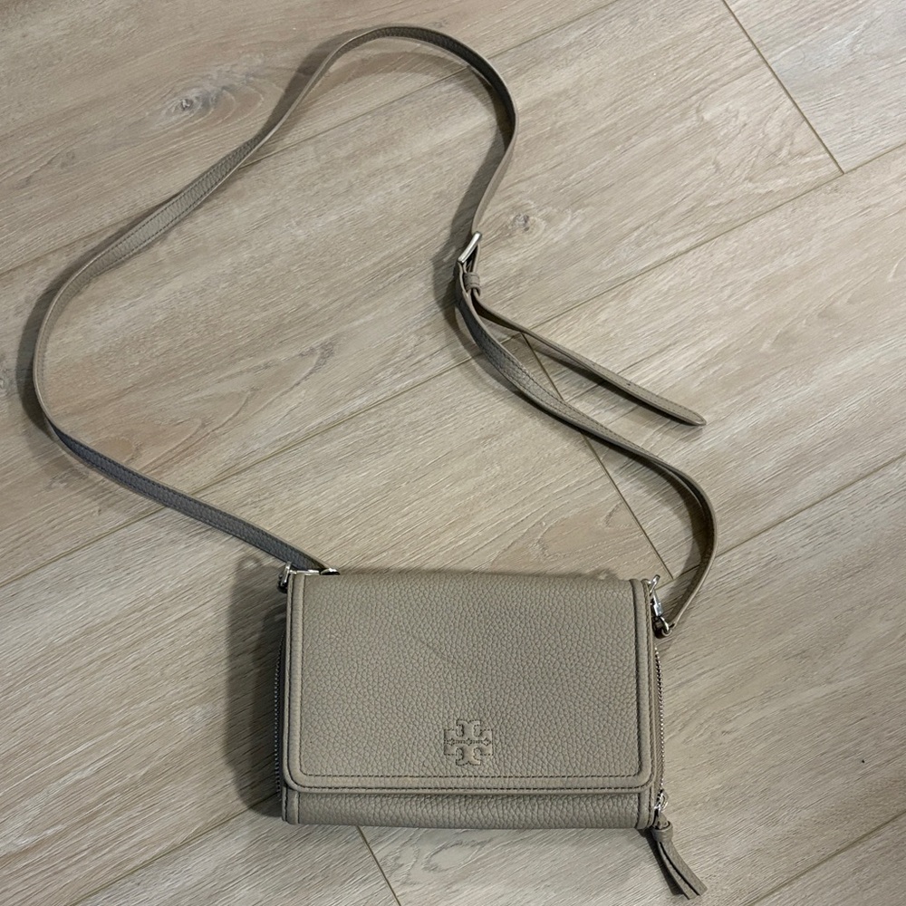 Tory Burch Beige Crossbody Bag